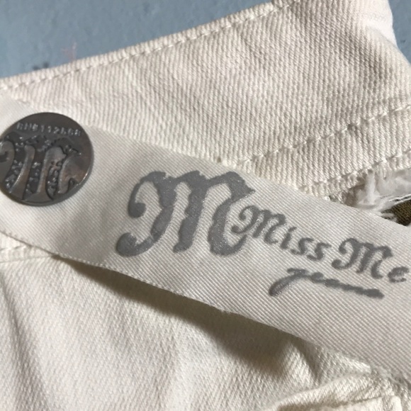 Sz LG Miss Me Jeans Mini Skirt - Picture 3 of 6